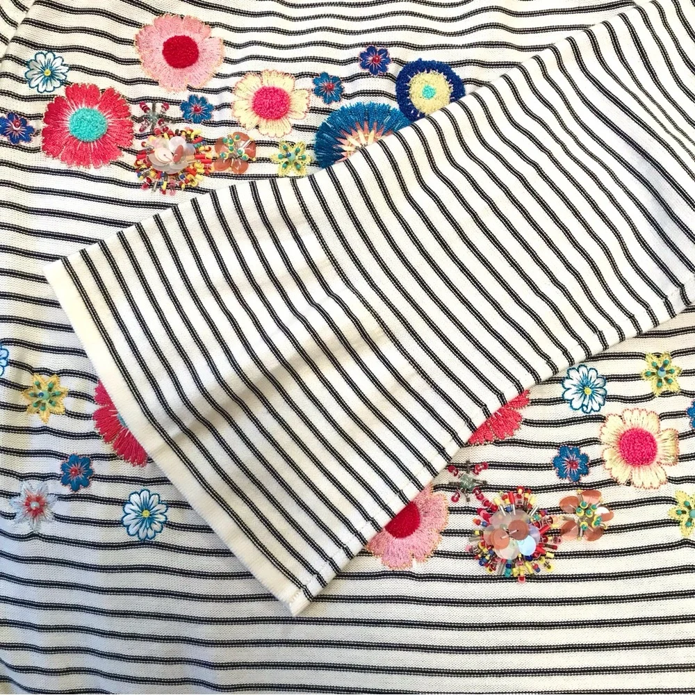 Talbots floral row